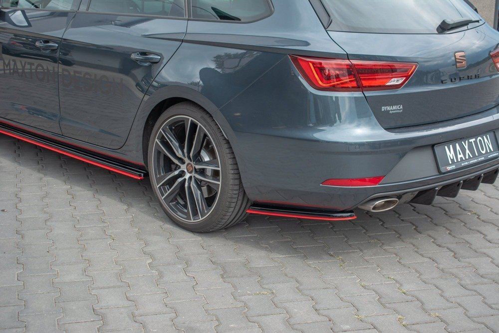 Flaps Difusor Maxton V4 Seat Leon Cupra Mk3 ST 2017/20