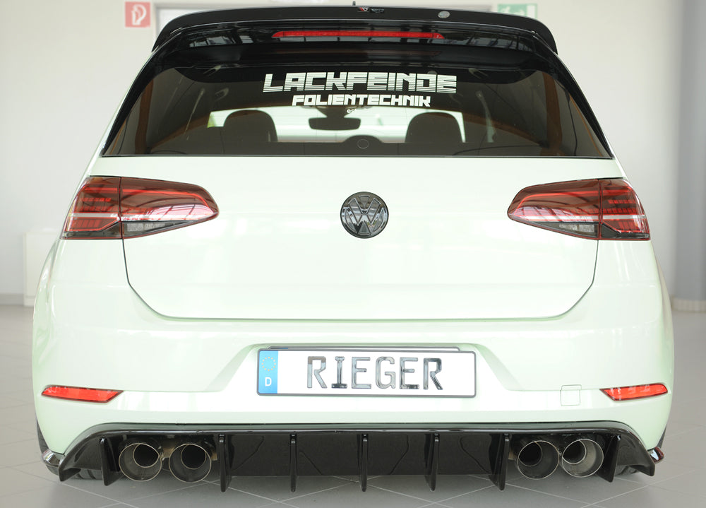 Difusor Rieger Volkswagen Golf mk7.5 GTI/GTD/R/Rline/Normal