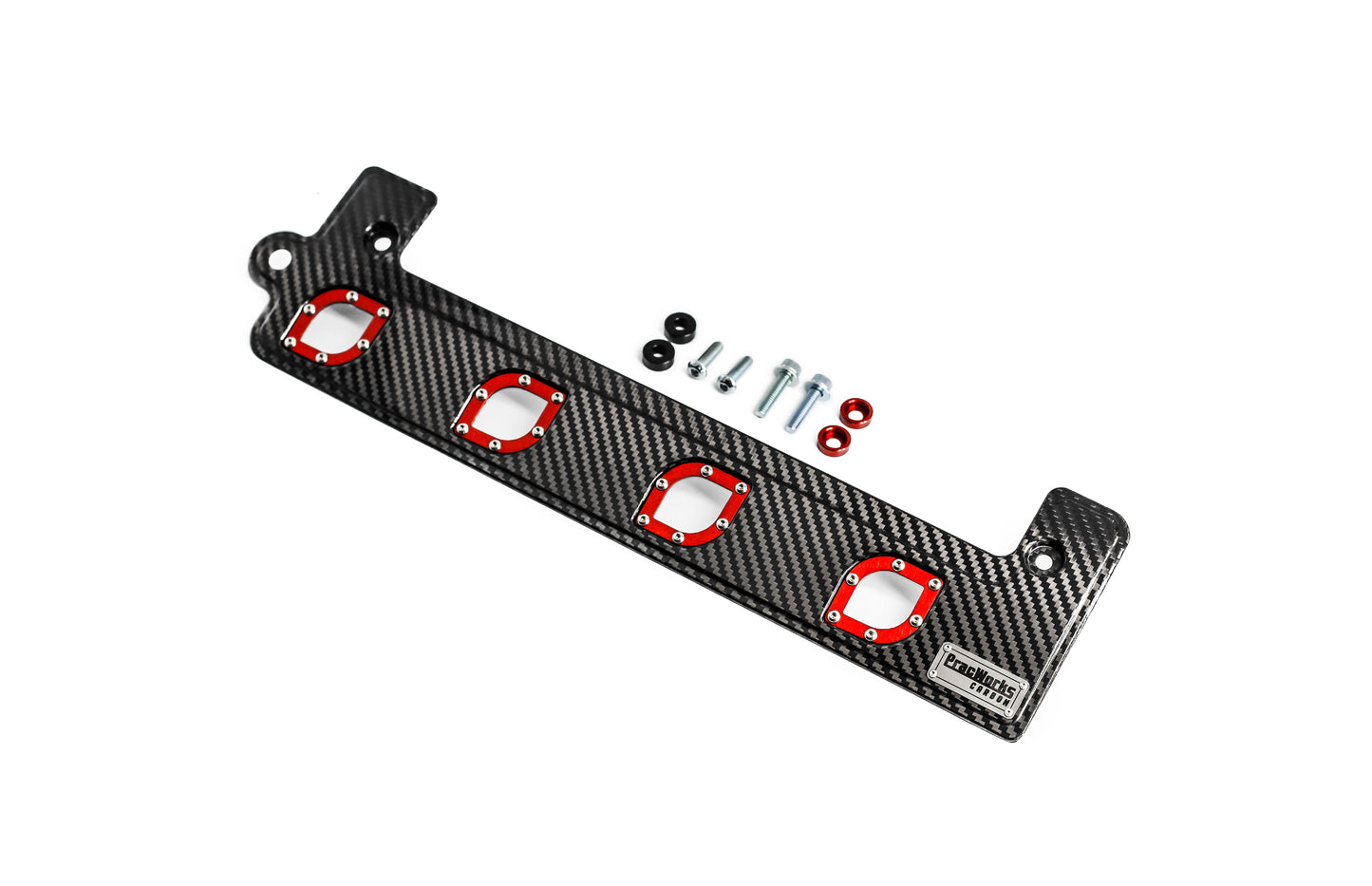 Tapa de bobinas de encendido en carbono PracWorks para Honda Civic Type R EP3 / FN2 K20