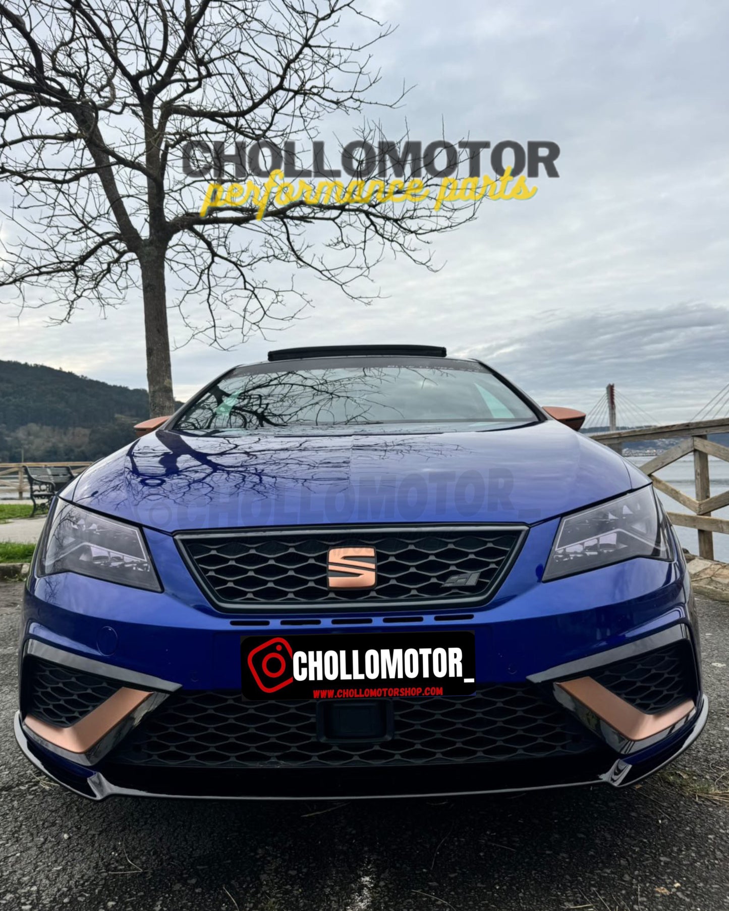 Lip delantero Cupra R seat leon mk3 FR / CUPRA 2017-2020