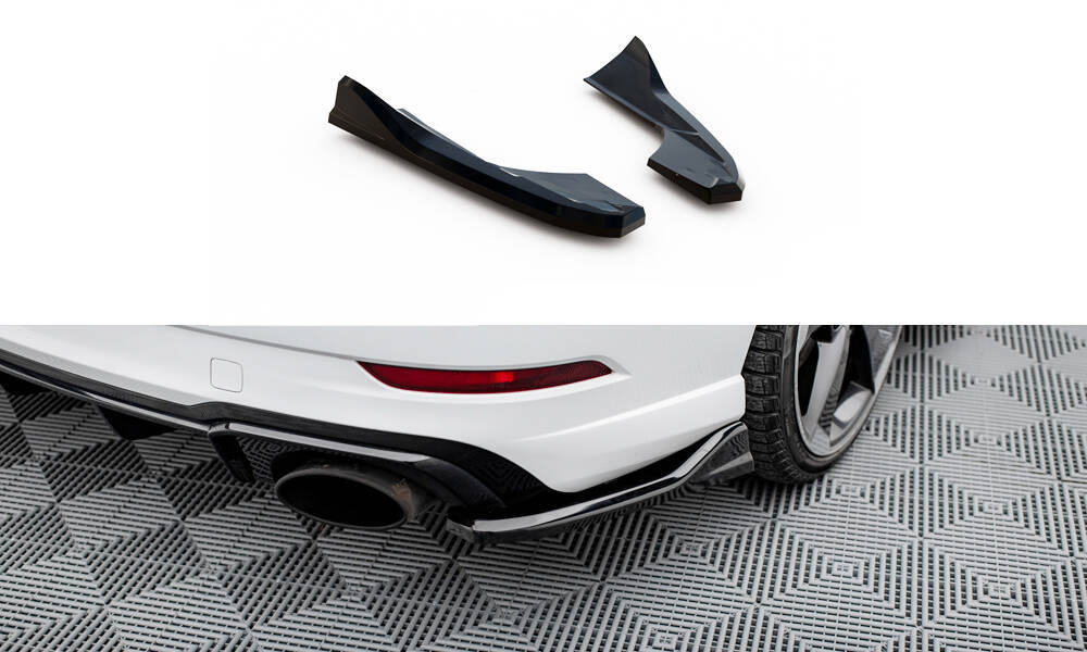 Añadido lateral difusor Maxton V3 Audi RS3 8V Sedan 2016/20