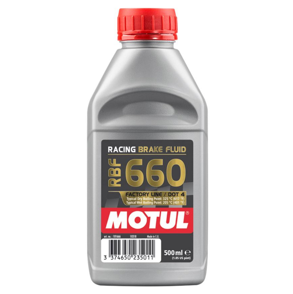 LÍQUIDO DE FRENOS DOT 4 MOTUL RBF 660 FACTORY LINE 500ML