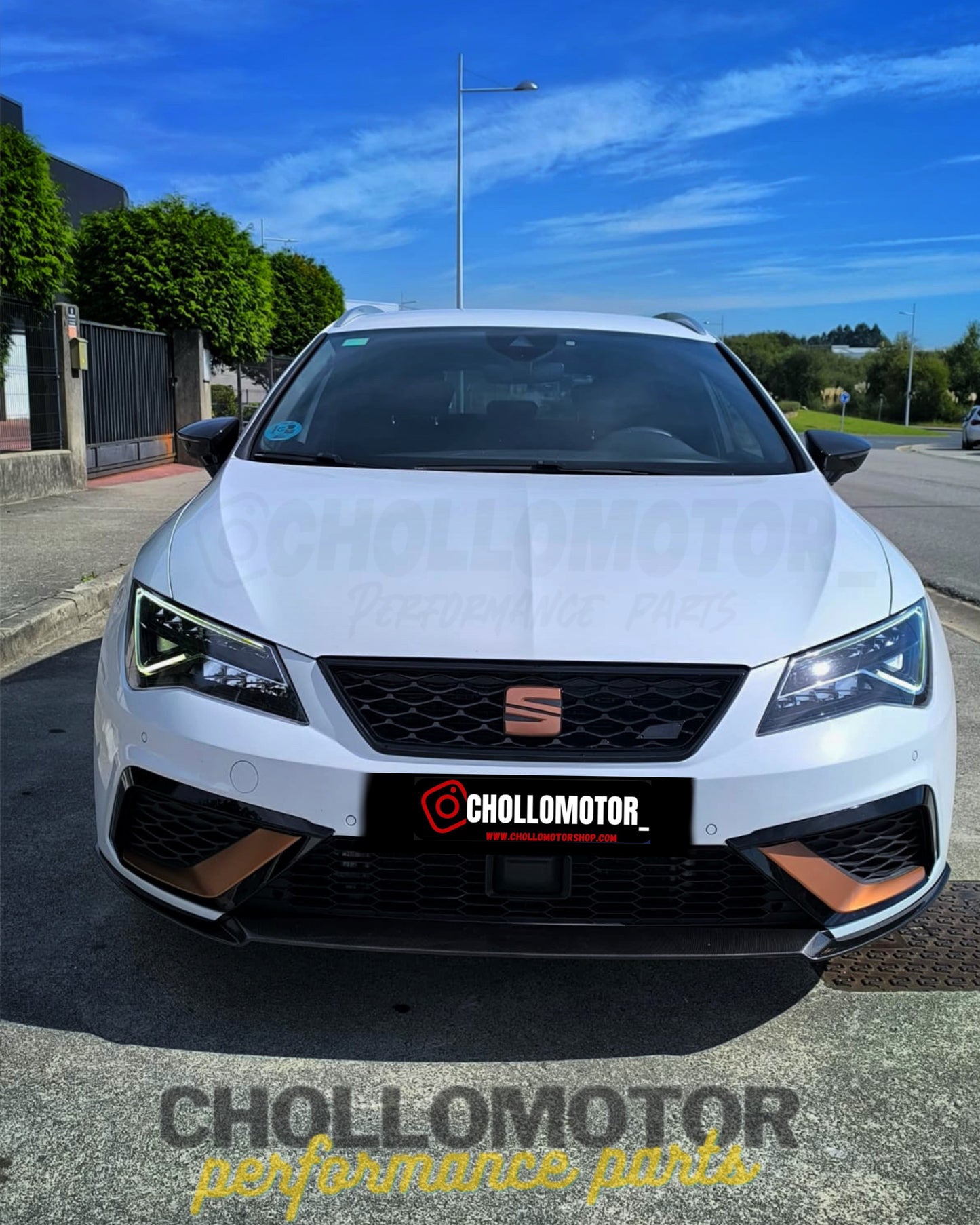 Lip delantero Cupra R seat leon mk3 FR / CUPRA 2017-2020