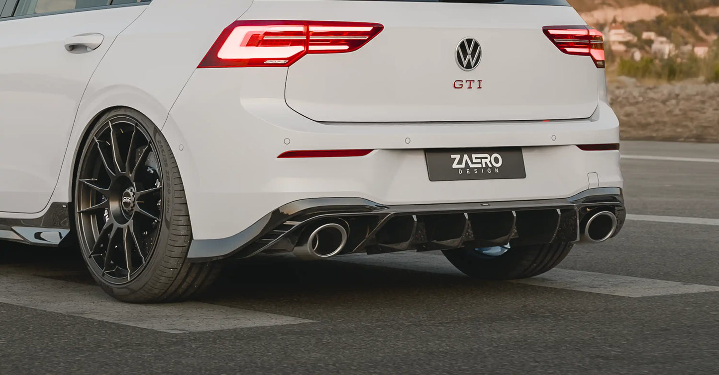 Difusor Zaero Volkswagen Golf mk8 Gti / Clubsport