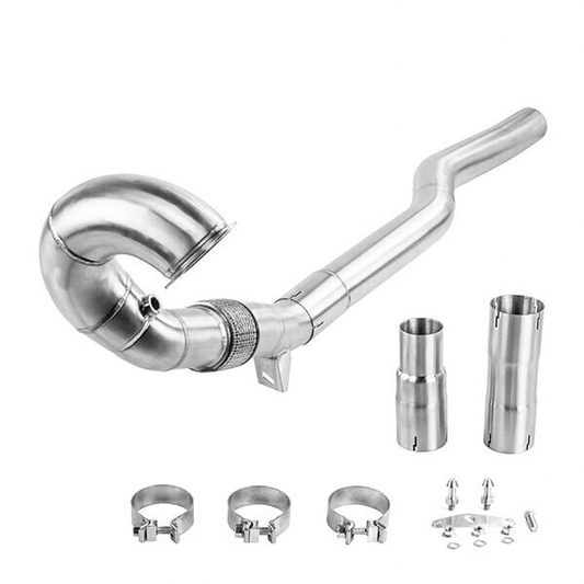 Downpipe descatalizada Alpha Competition 3.5" para Audi S3 8V (No OPF)