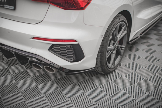 Añadido lateral Difusor Maxton V2 Audi S3 / A3 Sline 8Y Sportback 2020/24