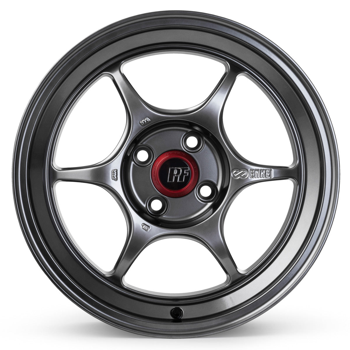 Llanta Enkei PF06 15x8 - 4x100 ET35 - Gunmetal