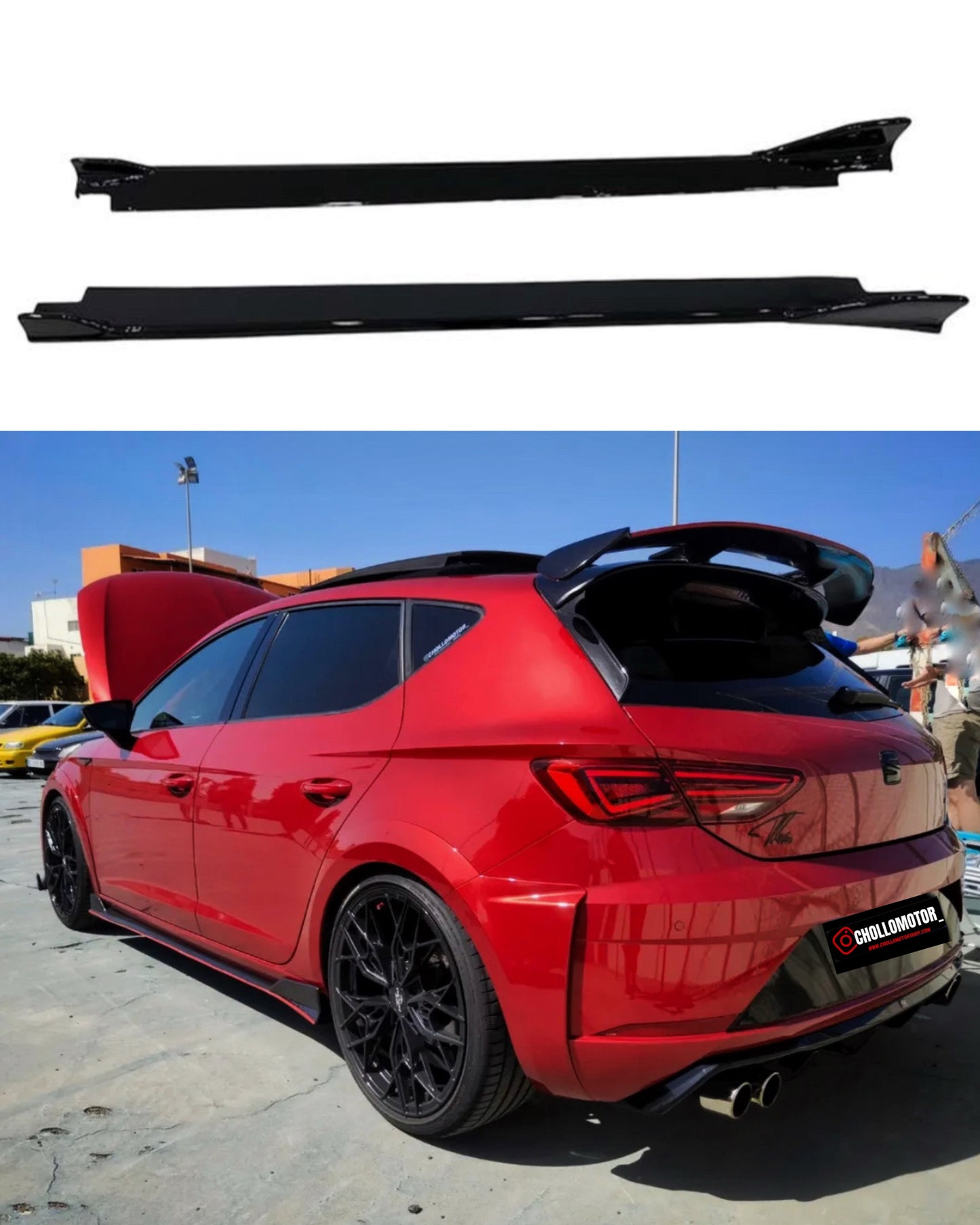 Taloneras Performance Seat Leon mk3