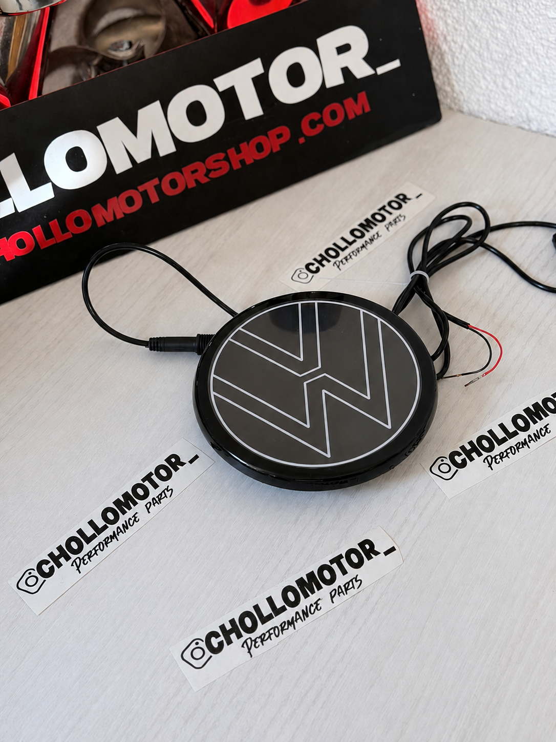 Logo iluminado Volkswagen golf mk8 GTI / GTI CS / R (2020/2024)