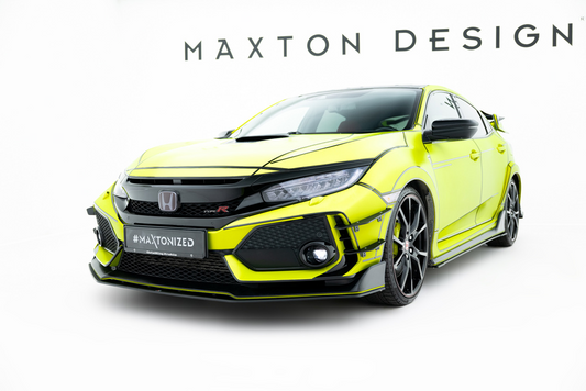 Lip Maxton Pro v2 Honda Civic Type R Mk10  2017 - 2021