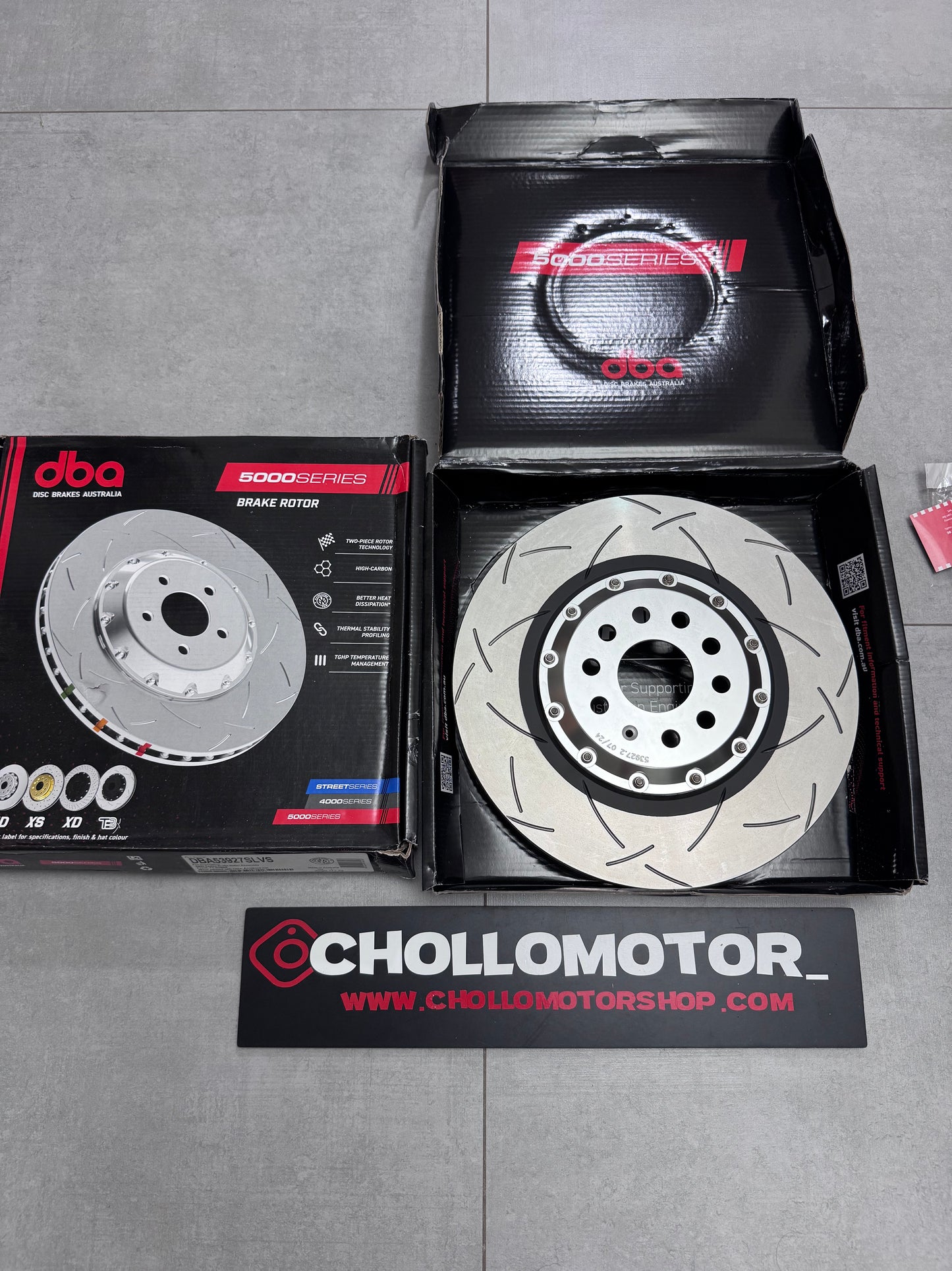 Discos Delanteros DBA 5000 T3 357MM VW Golf MK8 R / Mk8 GTI Clubsport / Audi S3 8Y