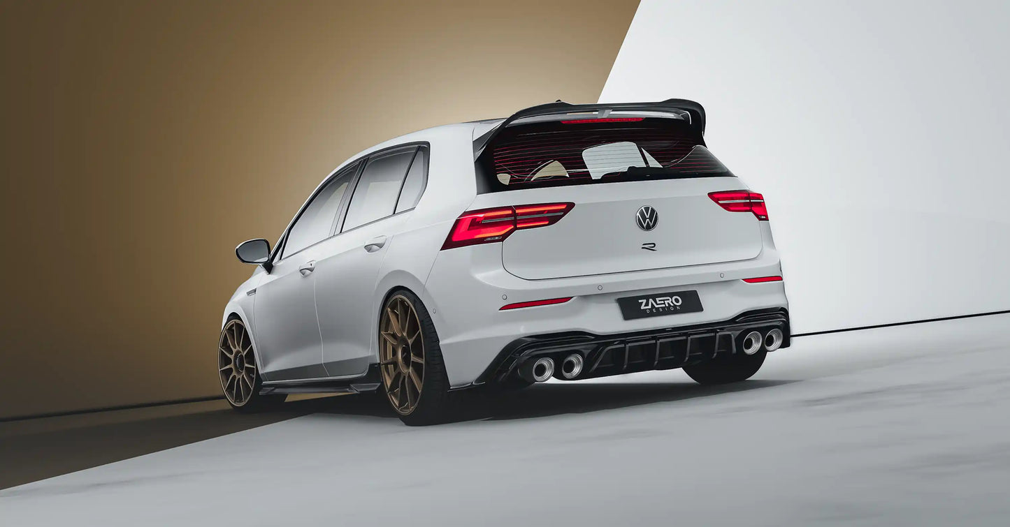 Difusor Zaero Volkswagen Golf mk8 R