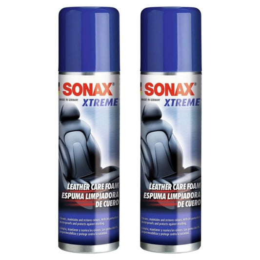 PACK X2 ESPUMA LIMPIADORA DE CUERO 250ML