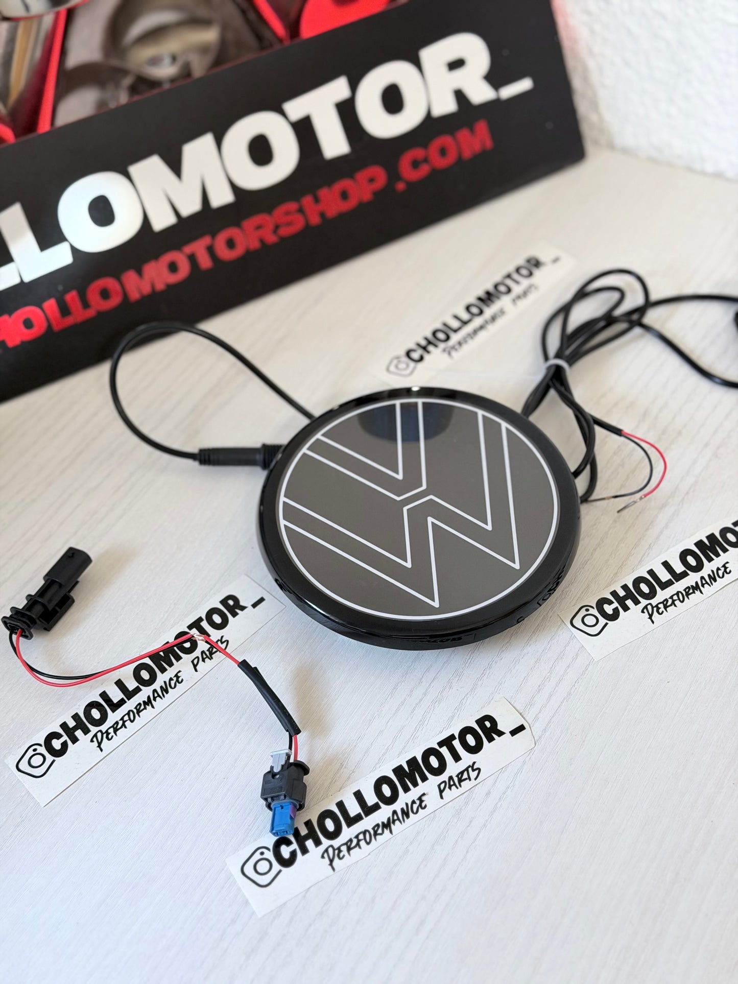 Logo iluminado Volkswagen golf mk8 GTI / GTI CS / R (2020/2024)