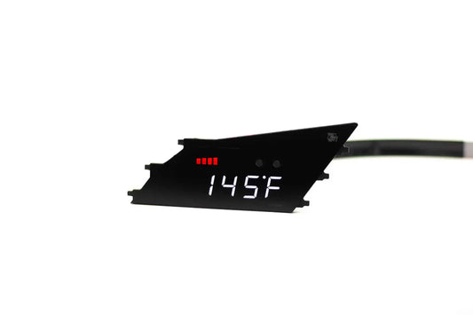 Reloj digital P3 Gauges para rejilla de ventilacion de Honda Civic Type R FK8