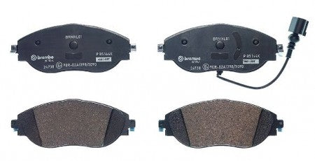 Kit de frenada Brembo Con Latiguillos Metálicos Goodridge Grupo VAG