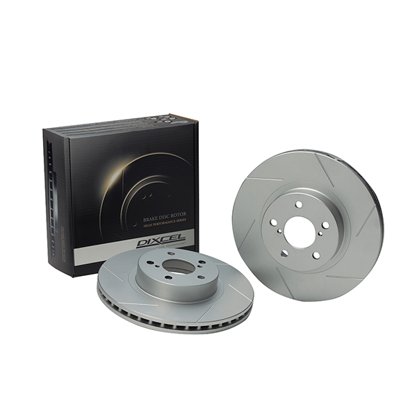 Discos de freno delanteros rayados Dixcel SD 340mm para Golf 7 R / Golf 7 GTI / Audi S3 8V / Seat Leon Cupra Mk3 / TT 8S