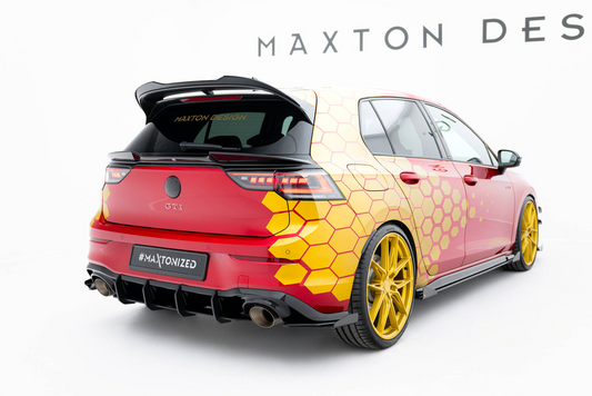 Difusor maxton Pro V2 Golf mk8 Gti Clubsport 2024-