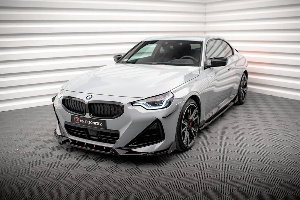 Lip Maxton V2 + flaps BMW Serie 2 Coupe M-Pack / M240i G42