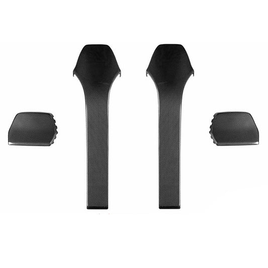 Cubiertas de fibra de carbono Eventuri para tapas traseras de asientos de BMW M3 F80 / M4 F8x / M2 Comp F87