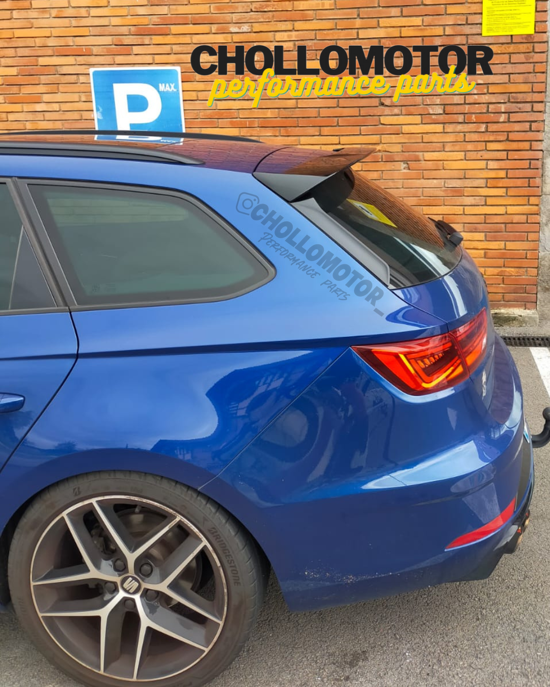Aleron Cupra R seat leon mk3 ST