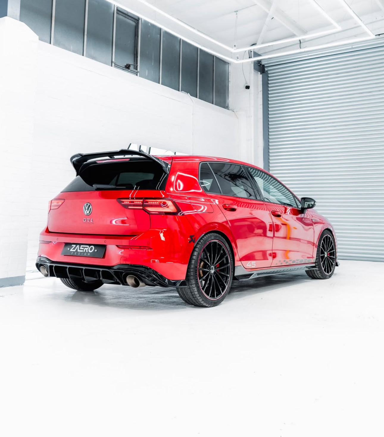Difusor Zaero Volkswagen Golf mk8 Gti Clubsport