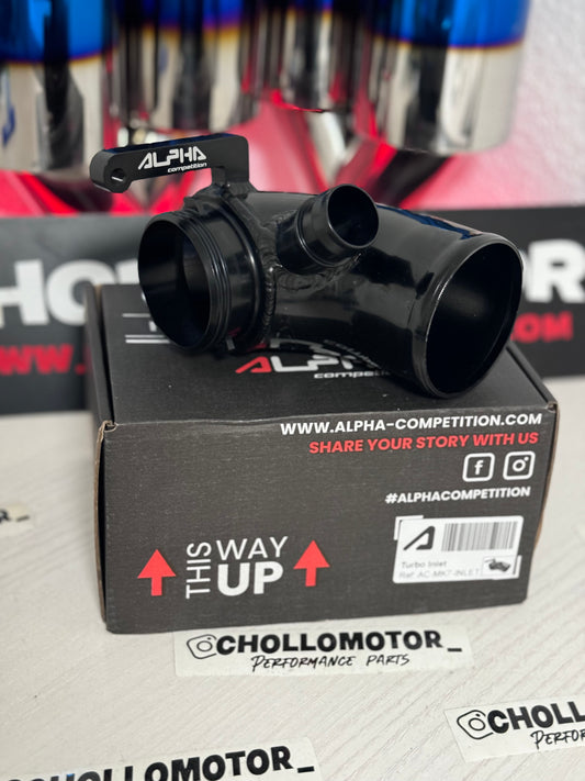 Inlet de turbo Alpha Competition para Audi S3 8V / TT 8S / Leon Cupra Mk3 / Golf 7 GTI / Golf 7 R 2.0 TFSI