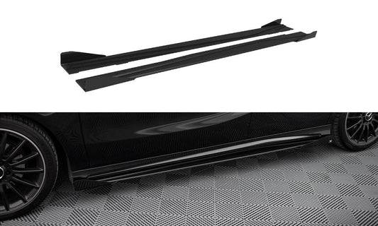 Taloneras Maxton Pro + flaps Mercedes Clase A W176 Amg Line 2015/18
