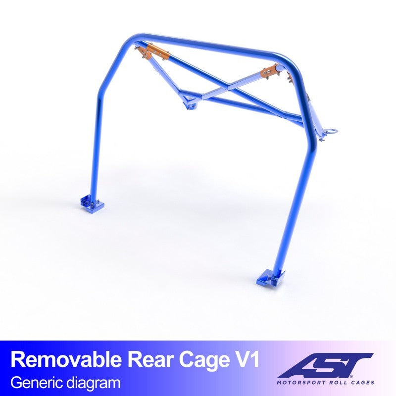 ARCO TRASERO VOLKSWAGEN GOLF MK7 5-DOOR HATCHBACK 4MOTION REMOVABLE REAR CAGE V1
