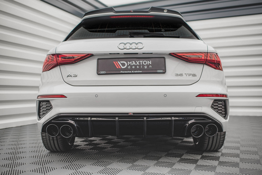 Difusor Maxton mas colas Audi A3 Sline 8Y Sportback 2020/24