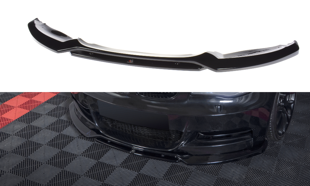 Lip Maxton v1 Bmw Serie 1 E82 pack-M 2007/13