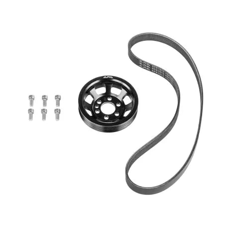 Polea de cigüeñal aligerada Alpha Competition para S3 8P / Golf 5 GTI / Golf 6 R / Leon 2 Cupra 2.0 TFSI EA113