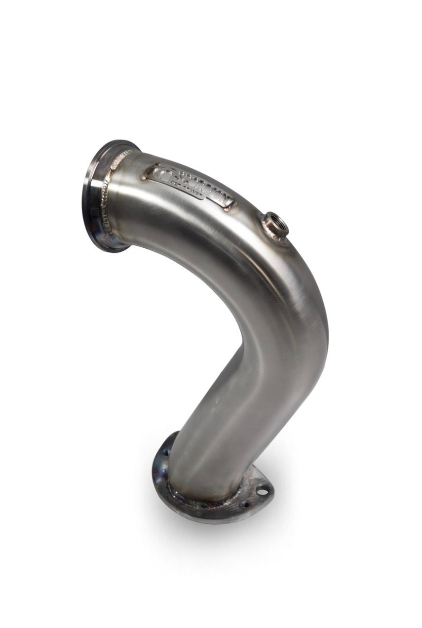 Downpipe descatalizada Scorpion para Abarth 595 / 695 (Turbo Garrett)