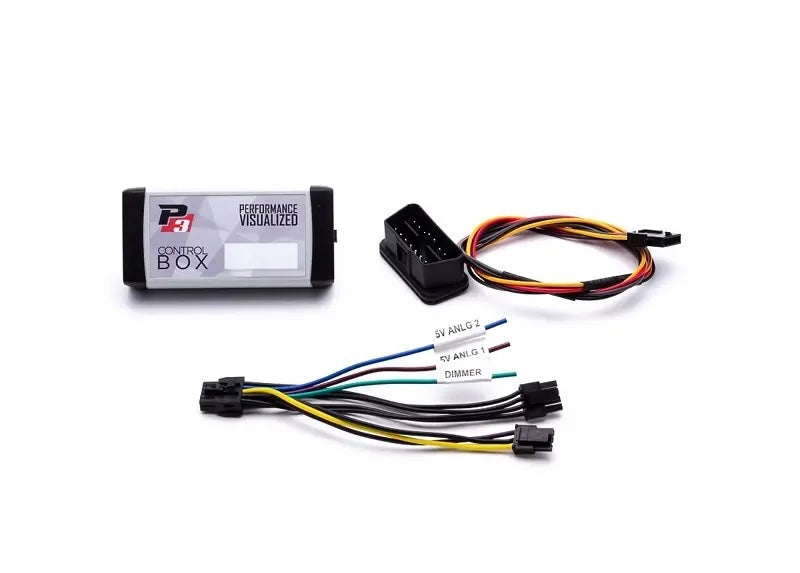 Reloj digital P3 Gauges para rejilla de ventilacion de los Audi S3 8Y / RS3 8Y