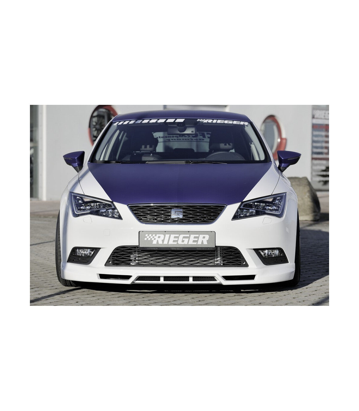 Lip integral rieger Seat leon mk3 todos 2012/16