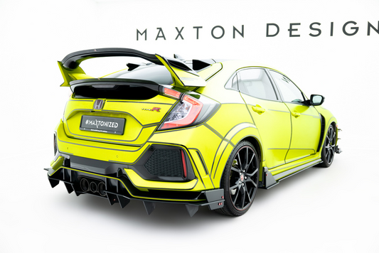 Difusor Maxton Pro Honda Civic Type R Mk10  2017 - 2021