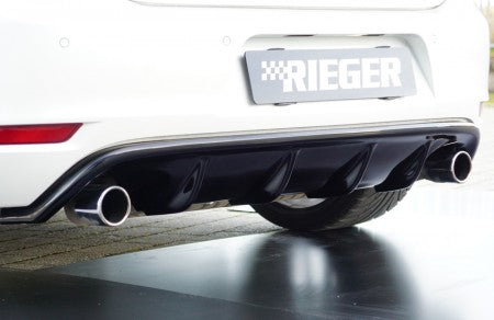 Difusor Rieger VW Golf GTI Mk6