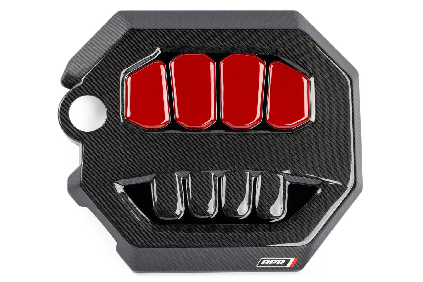 Tapa de motor de fibra de carbono APR para S3 8Y / Golf 8 GTI / Golf 8 R / Formentor EA888.4