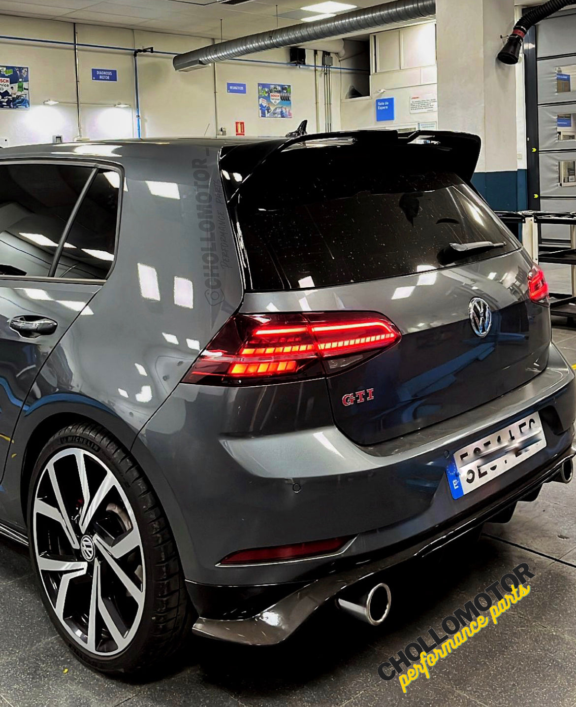 Difusor TCR golf mk7 gti
