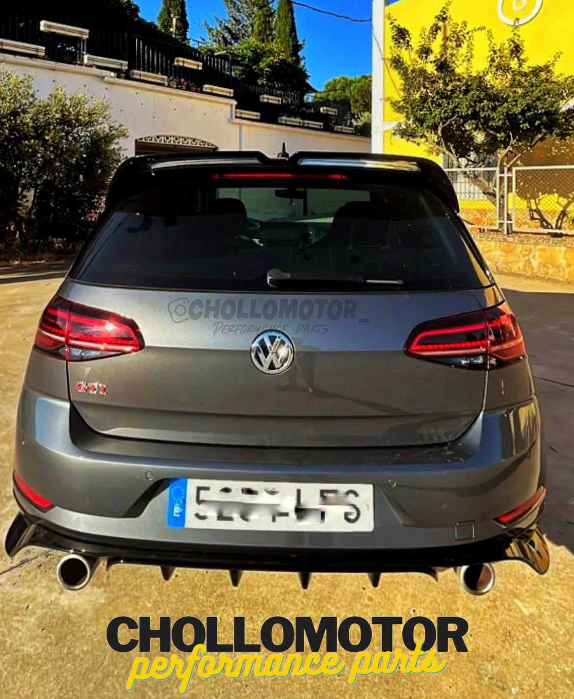 Difusor TCR golf mk7 gti