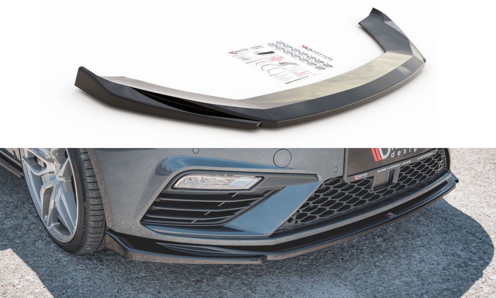 Lip Maxton V5 Seat leon mk3 2017/20 todos