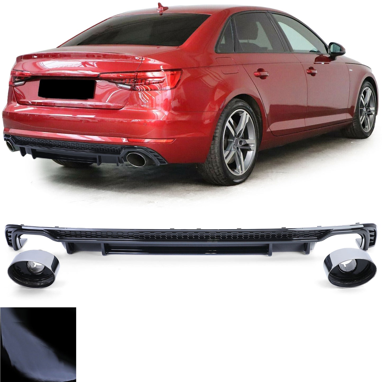 Difusor Audi a4 B9 2015/19