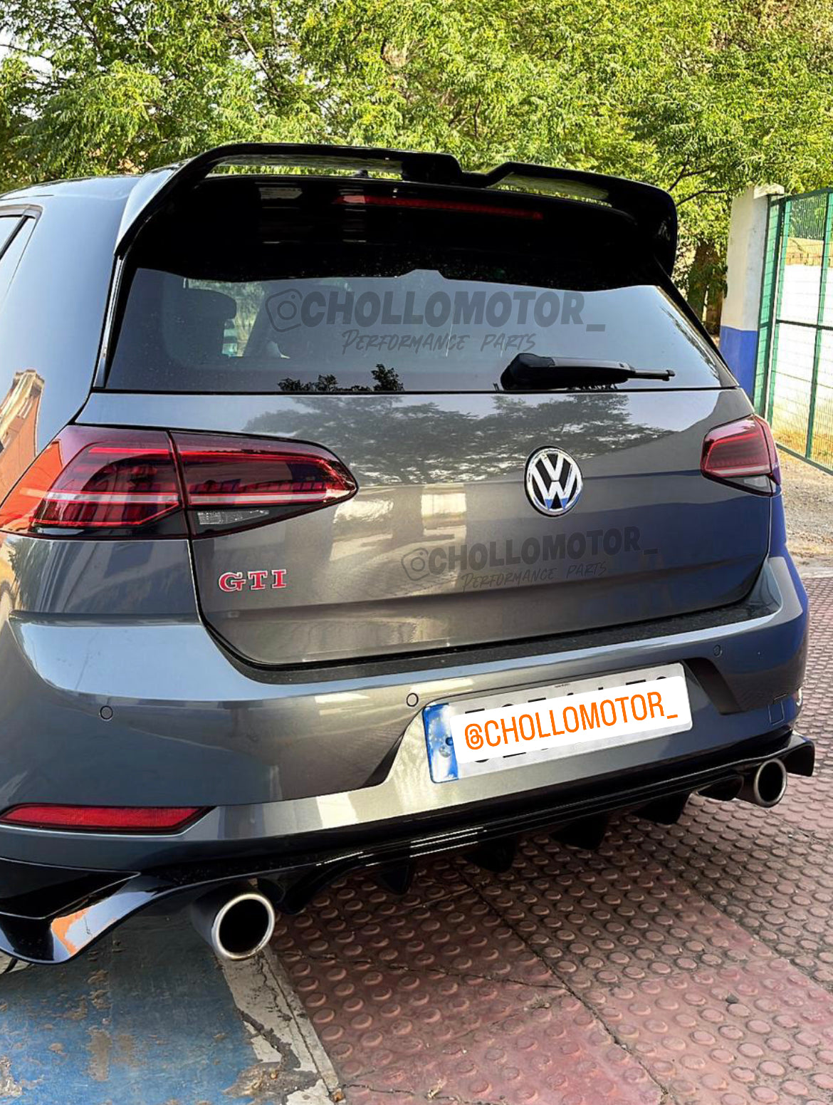 Difusor TCR golf mk7 gti