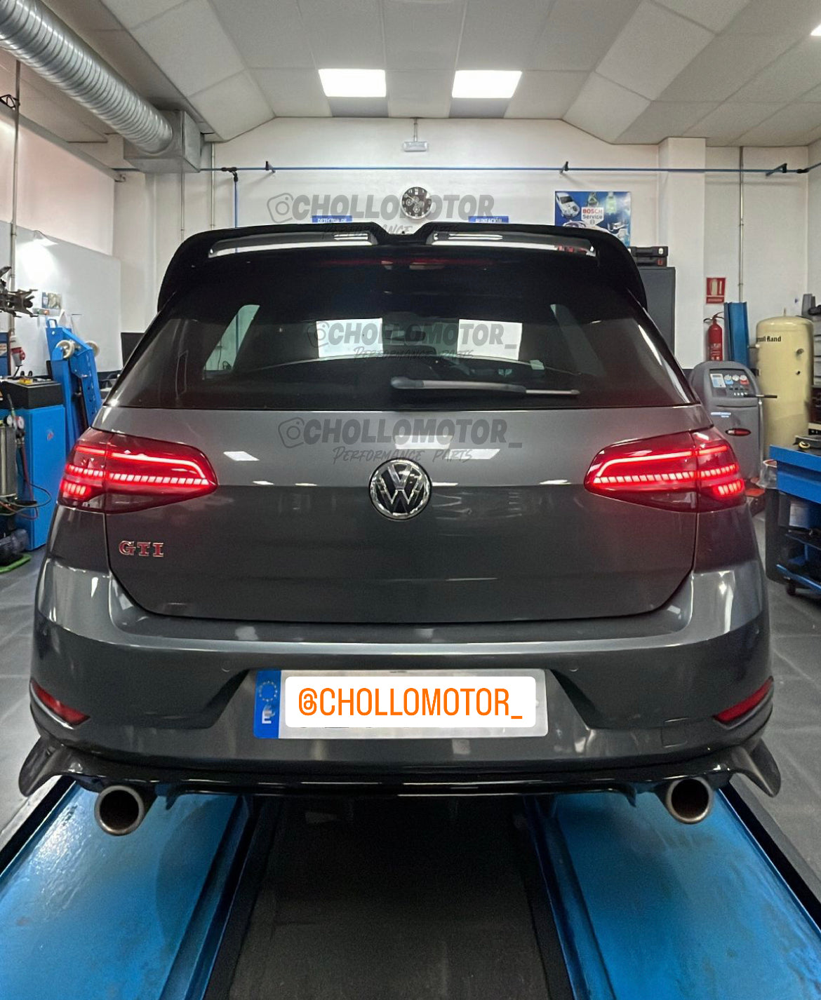 Difusor TCR golf mk7 gti