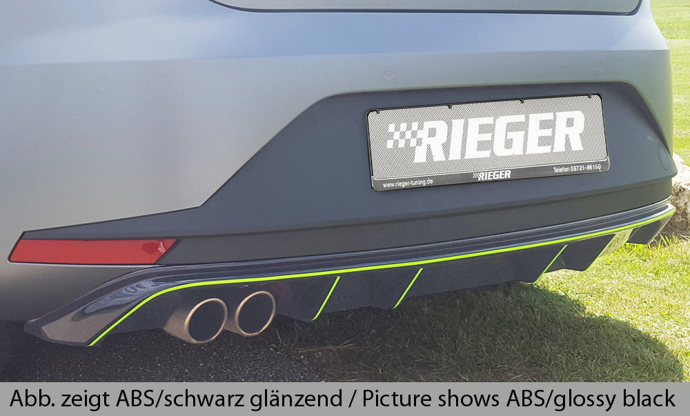 Difusor rieger seat león mk3 Fr 2012/16