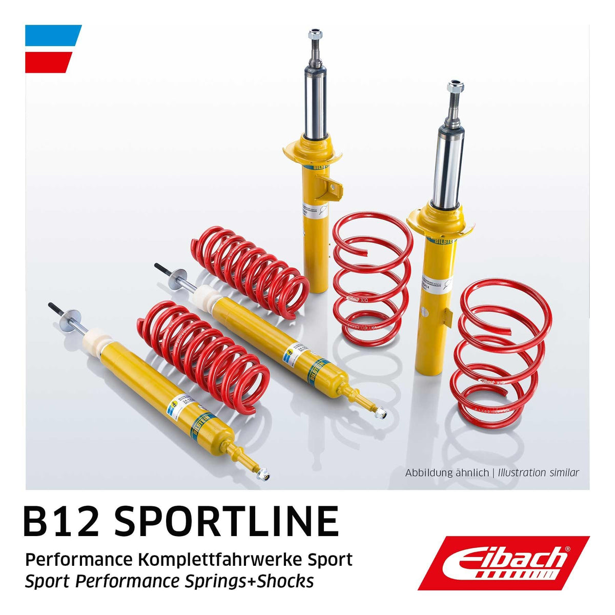 Kit de suspensión Bilstein / Eibach B12 Sportline para Seat Leon 2 / Golf 5 GTI / Golf 6 GTI / Scirocco 2.0 TFSI